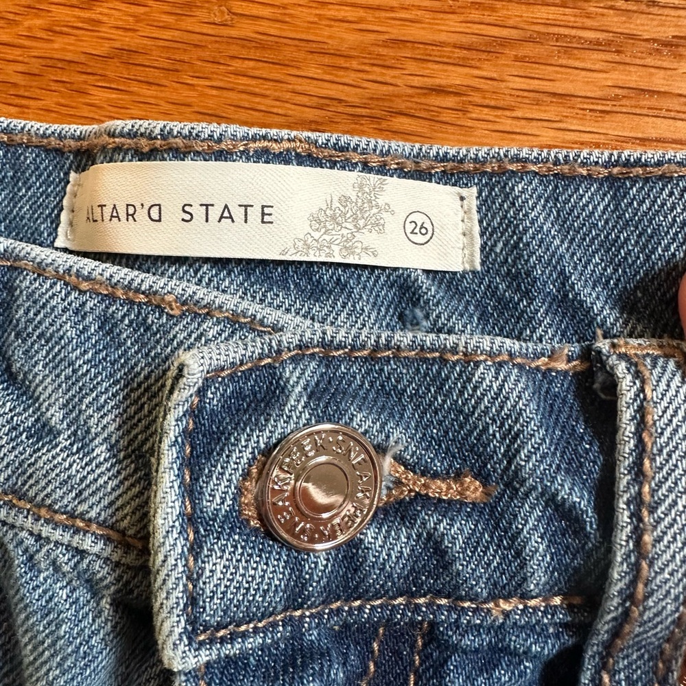 Altar'd State Women's Blue Jeans